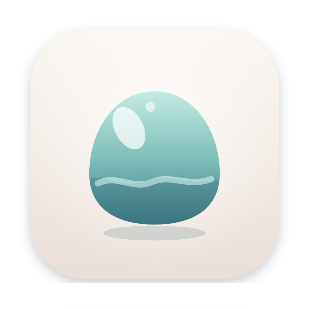 The Jellyworks icon, a jelly drop